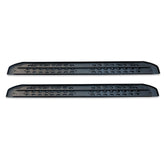 Ford Ranger T6 2012-2022 Double Cab Shark V2 Side Steps In Black - Pair